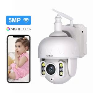 Quality 5MP 4mm IR Distance 40m 2-Way Audio Digital-WDR Alarm Message Push IP Security Camera System for sale
