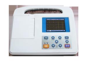 China 3.8 Inch LCD First Aid Equipment Three Channel Portable ECG Monitoring System on sale