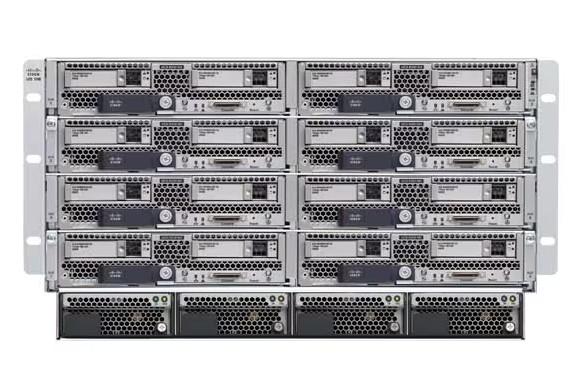 Buy UCS 5108 Cisco Server 6U AC2 Chassis 2208XP 2204XP 2304 at wholesale prices