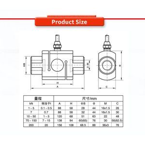 Accurate Tension and Compression Measurement UNIVO UBWP302Y Robotic Arm Small
