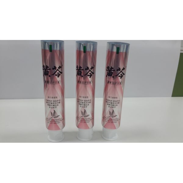 Coated Aluminium Laminated Toothpaste Tube With Flip On Doctor Cap 250/12