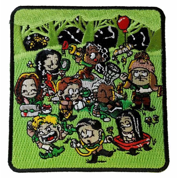 School Uniform Custom Cloth Badges For Suit , Personalised Iron On Patches