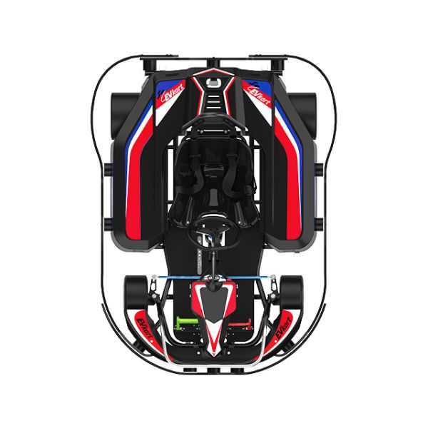 Semi Axis Competition Go Kart for teenager 3000RPM 1860*1400*610 mm