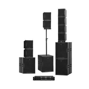 Quality ARE Audio Line Array Speakers Passive Line Array with Eight Single 10&quot; Full Range and Four 18&quot; Bandpass Subwoofers for sale