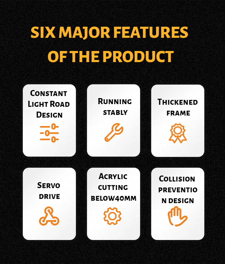 1300x2500mm CO2 Laser Cutter Machine For Composite Board With Visual System