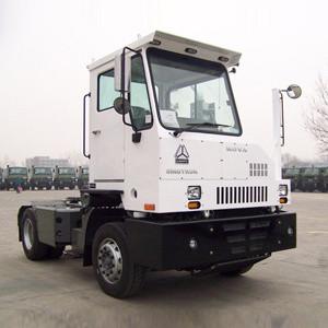 Quality 50t - 90t Sinotruck Terminal Tractor Port With 5th Wheel Lifted Right / Left Driving for sale