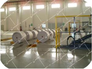 Quality Customized Complete Paper Roll Handling Systems Automatic Control For Paper Mill for sale