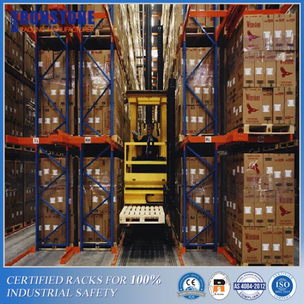 Buy Efficient Space Utilisation VNA Racking System For Warehouse Storage at wholesale prices