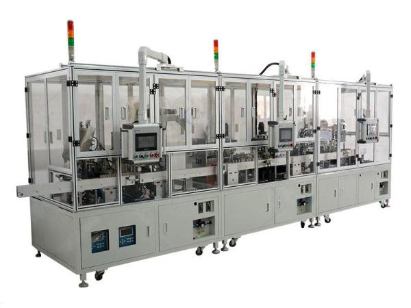 Buy Lithium Ion Battery Assembly Machine Automatic Cylinder Cell Assembly Line at wholesale prices