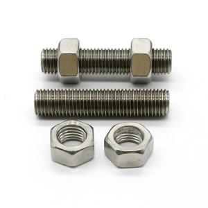 Quality Pipeline Flanges ASTM A453 660A High Strength Threaded Rod With Heavy Hex Nut for sale