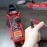 Handheld Digital Clamp Meter Multimeter True RMS AC DC Volt Amp Ohm Capacitance