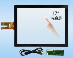 Quality 17 Inch 10 Point Projected Capacitive Touch Screen G + G With USB Interface for sale