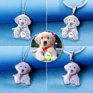 Quality 0.87in 2.2cm Custom Silver Necklaces S925 Trendy Personalized Dog Tag Necklace for sale