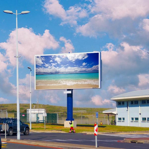 P6.67mm Outdoor LED Advertising Display Energy Saving High Brightness