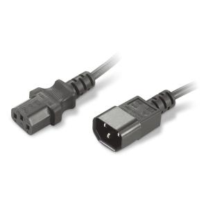 China 250V Standard IEC C13 to C14 Computer Power Cord Extension Black SJT SJTW SJOOW SJOW on sale