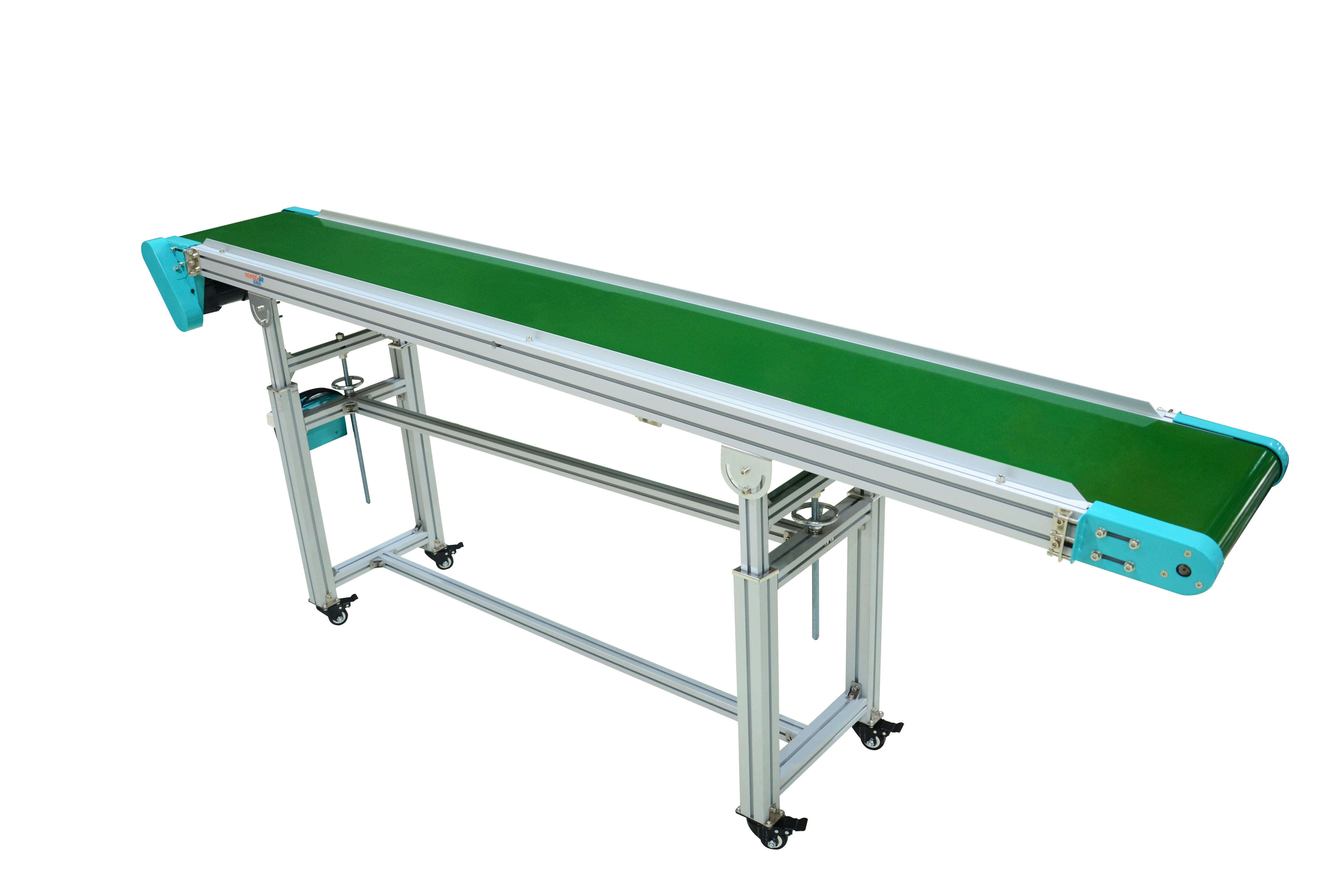 220V Aluminum Belt Conveyor , Material Handling Industrial Conveyor Belts