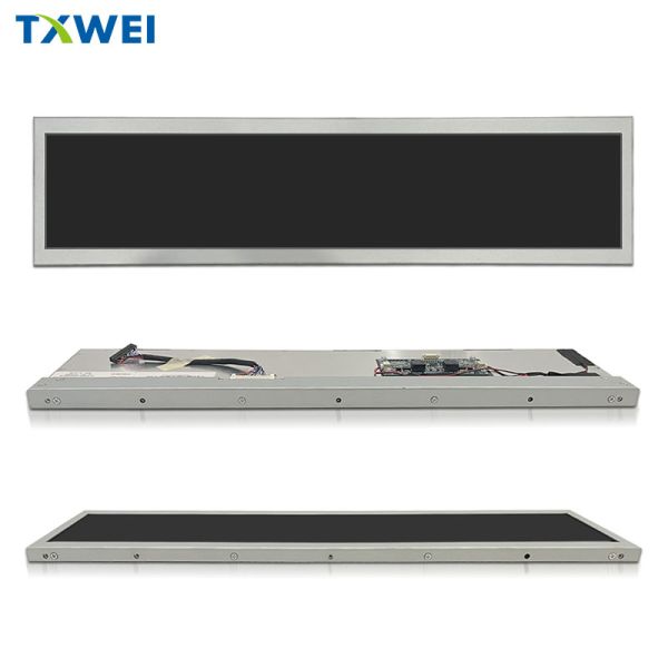 IPS 19 inch TFT LCD screen with LVDS interface 1920 * 360 TFT LCD display module