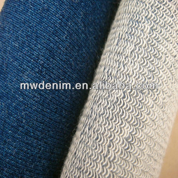 new design knitted denim fabric