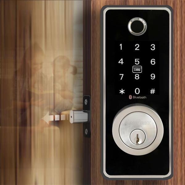 Buy Kingforce Touchpad Voice Guide Fingerprint Smart Electronic Lock_copy at wholesale prices