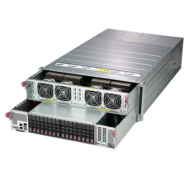SYS-7049P-TRT Intel 5220R Rack 2u Twin Server Stock With 32G Memory Private Mold