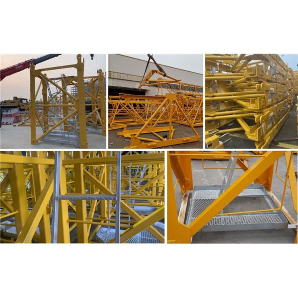 4.Main Features 2 ZTT396 Flattop Tower Crane 20t Capacity 75m Jib Length 3.5t Tip Load Hoisting Equipment