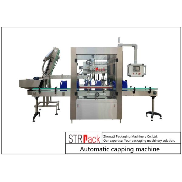 PLC Control System Automatic Bottle Capping Machine Accurate Efficient Reliable