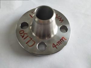 China CL150 4MM Seamless Pipe Fittings Welding Neck Flange on sale