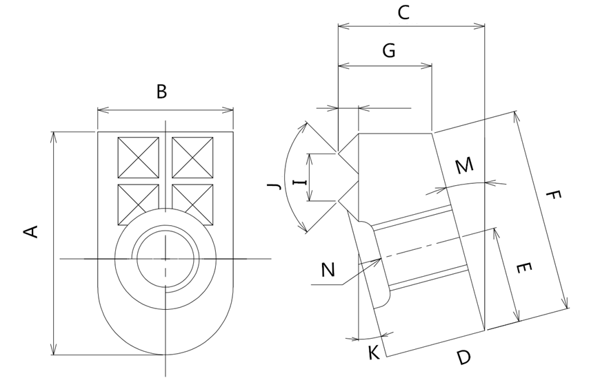 Gripper Insert Of Powder Tungsten Steel Alloy
