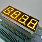 Ultra Bright Amber 4 Digit 14.2mm 7 Segment LED Display Common Anode For