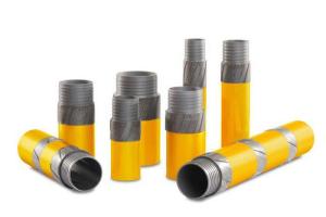 Diamond Drilling Tools HQ Diamond Reaming Shells With Single Pipe / Wire Pipe
