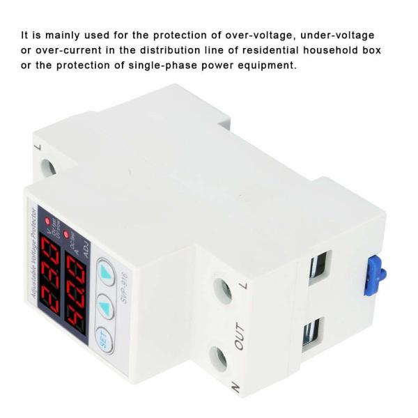 Buy HAROK Voltage Protector Voltage Output Stabilizer For Surge Protector Current Stabilizer Voltmeter For House Protection at wholesale prices