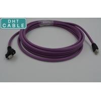 China Robust Bending Gigabit Ethernet Cable With Screw Ears , 5M Long Ethernet Cable For GEV Camera for sale
