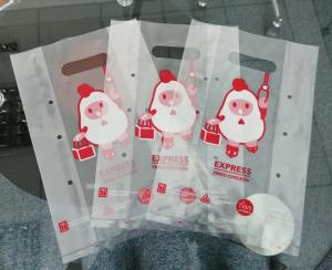 Quality Fried Chicken Biodegradable Plastic Bags , Take Away Recycling Plastic Bags for sale
