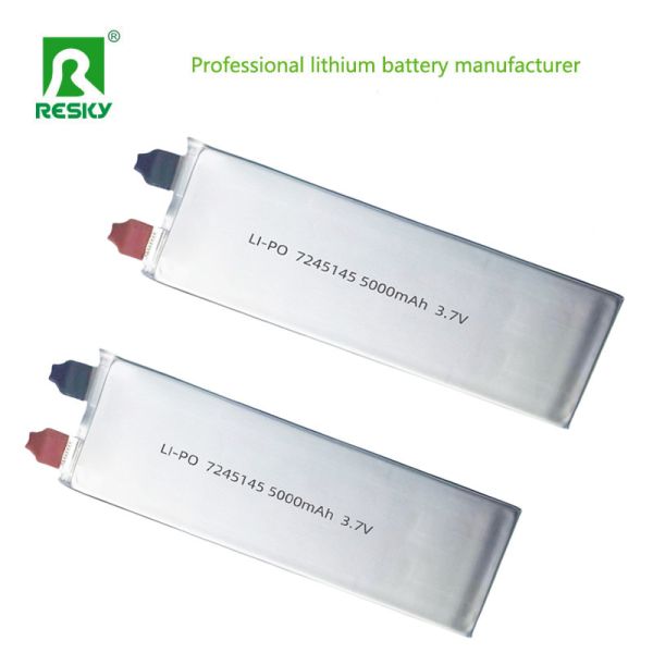 Rechargeable Lithium Ion Polymer Battery Cell 7244145 3.7v 5000mAh 18.5wh 30C Power