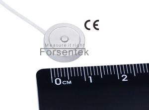 Quality Miniature Button Type Force Transducer 1kN 500N 200N 100N 50N Compression Sensor for sale