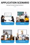20 points LCD Digital Smart Interactive Board For Conference, Infrared, Size
