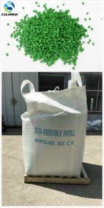 Quality Artificial Turf Infill Rubber Granules Four Sided Hollow Extrusion for sale