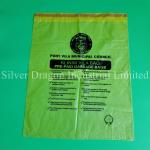 Large drawstring HDPE garbage bags, size 66x85cm, Professional manufacturer,