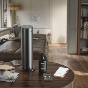 Quality Modern Tower Scent Diffuser &amp; Waterless Diffuser 2024 - Silent 360° Fragrance Coverage for Living Room Bedroom for sale