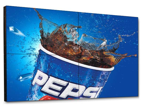 DDW 47" led video wall 4.9mm ultra narrow bezel HDMI DVI VGA AV 1080P 500nits brightness