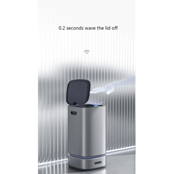 Wholesale Kitchen Smart Trash Can Sensing Home Automatic Packing Bag Change Motion Waste Bins