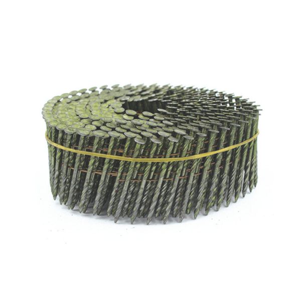 2.1*35mm 16 Degree Galvanized Steel Welded Coil Screw Nails for Pallet Containers