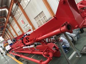 Quality Top! 29m 33m Stationary Hydraulic Auto Lifting Concrete Placing Boom Distributor for sale