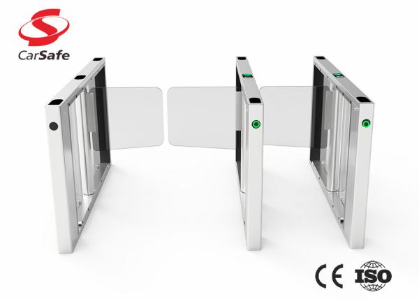 Buy Station Access  Pedestrian Swing Gate  Adjustable Speed   Servo Motor Low Noise at wholesale prices