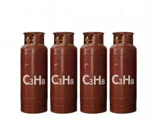 Quality Pure Propane Gas Cylinder C3h8 R290 Propane 50L Flammable for sale