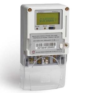 Quality Single Phase CPU Card Prepaid Power Energy Meter With RS485 Far Infrared Interface for sale