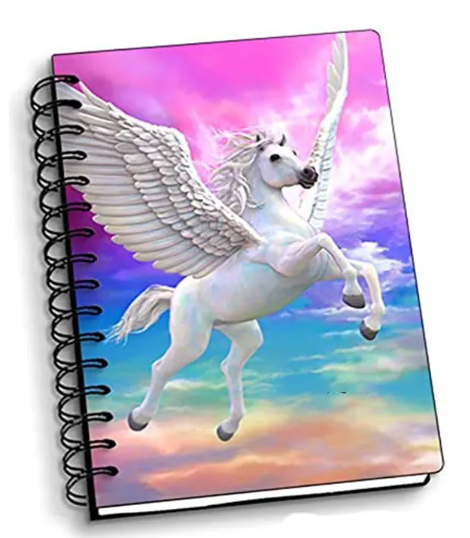 Hot Selling School Stationery 3D Lenticular Printing Diary Notebook for Souvenir