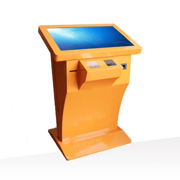 Buy 32 Inch Horizontal Build-In Pc Multi Touch Screen Interactive Self-Service Kiosk With Printer And Card Reader at wholesale prices