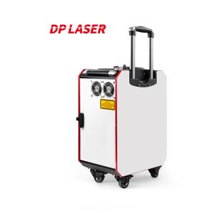 Quality Trolley Case Portable Laser Rust Removal Cleaning Machine Handheld for sale