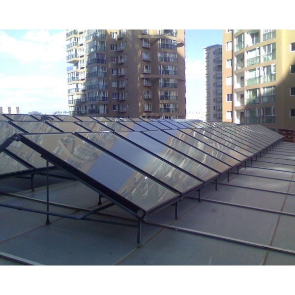 2 Square Meters Flat Plate Solar Collector Aluminum Alloy Material Easy Installation